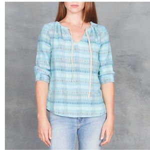 Ace & Jig Rosa top in Sky